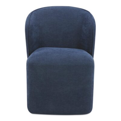 Larson Rolling Dining Chair Performance Fabric