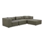 Lowtide Lounge Modular Sectional Stone Tweed KQ-1037-37 KQ 1037 37 01