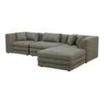 Lowtide Lounge Modular Sectional Stone Tweed KQ-1037-37 KQ 1037 37 04