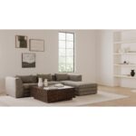 Lowtide Lounge Modular Sectional Stone Tweed KQ-1037-37 KQ 1037 37 50