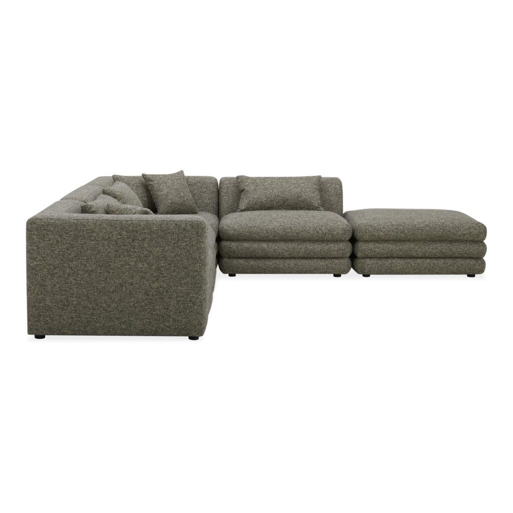Lowtide Dream Modular Sectional Stone Tweed - Image 3