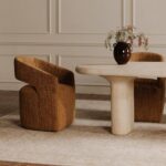 Barrow Rolling Dining Chair Amber Glow KQ-1044-09 KQ 1044 09 11