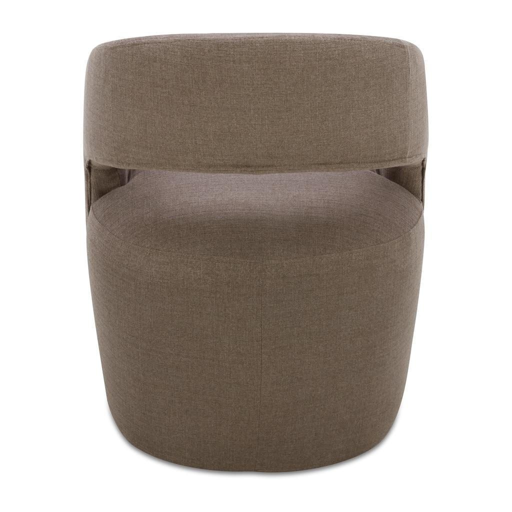 Barrow Rolling Dining Chair Soft Taupe 4 Barrow Rolling Dining Chair Soft Taupe - Image 4