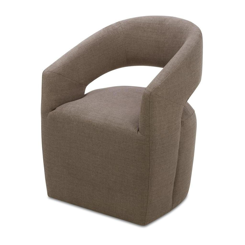 Barrow Rolling Dining Chair Soft Taupe 5 Barrow Rolling Dining Chair Soft Taupe - Image 5
