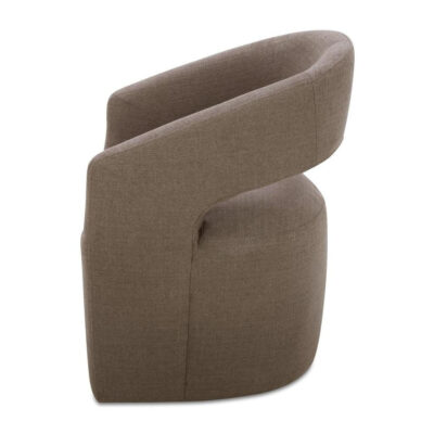 Barrow Rolling Dining Chair Soft Taupe 9 Barrow Rolling Dining Chair Soft Taupe KQ-1044-39-CAN KQ 1044 39 CAN Barrow side left shadsilo
