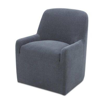 Maisie Rolling Dining Chair Slate Blue KQ-1045-26-CAN KQ 1045 26 CAN Maisie diagL shadsilo