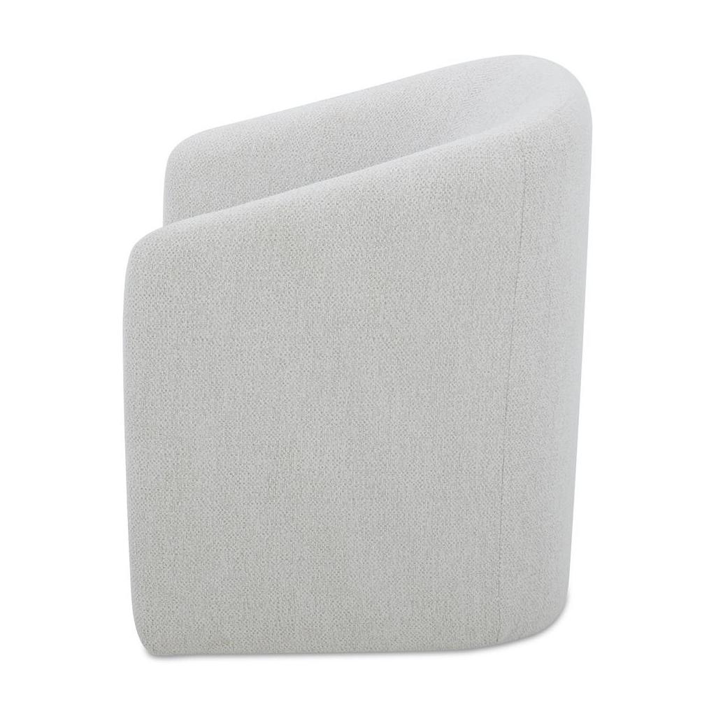 Sandy Rolling Dining Chair Off White 3 Sandy Rolling Dining Chair Off White - Image 3