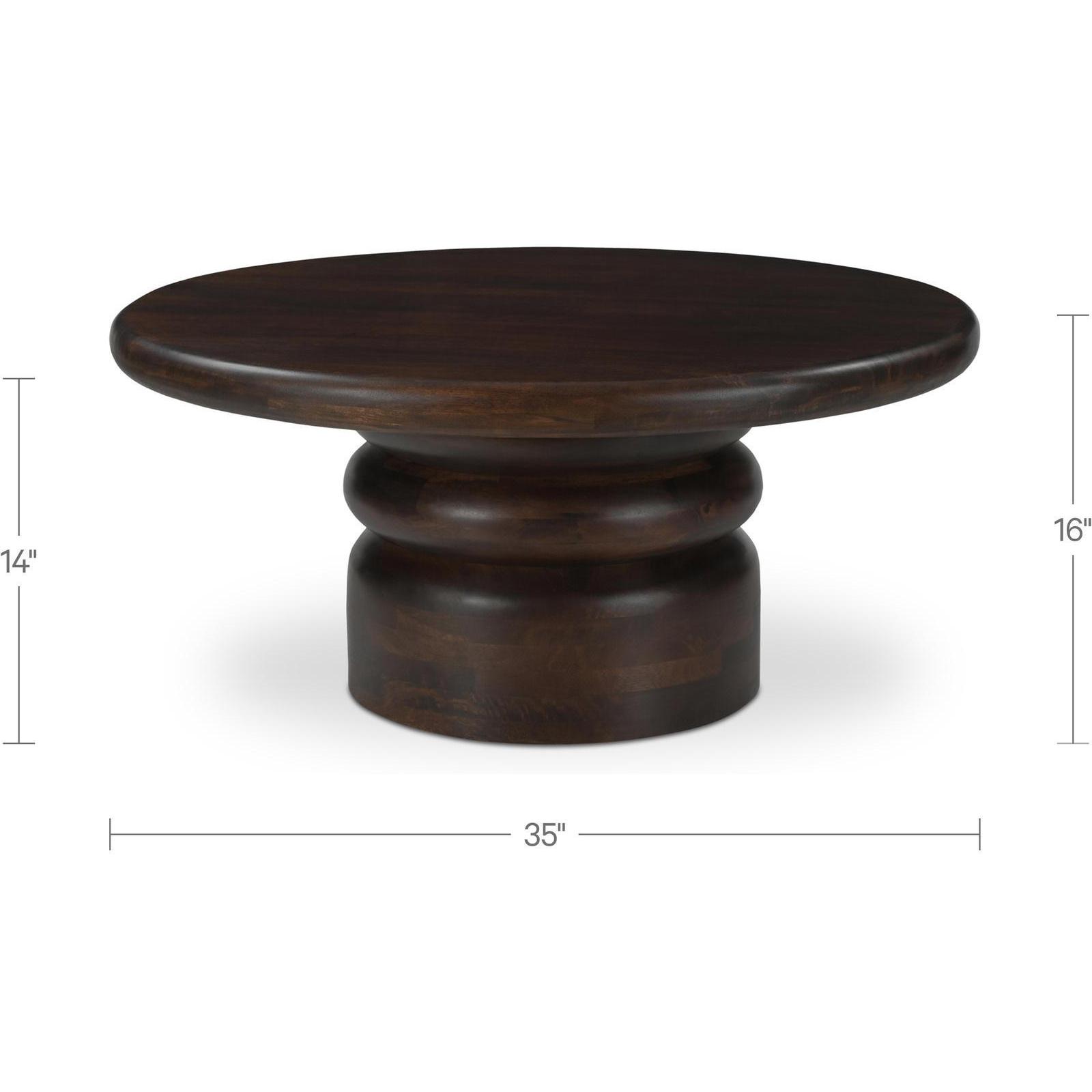 Maro Coffee Table Brown 5 Maro Coffee Table Brown - Image 5