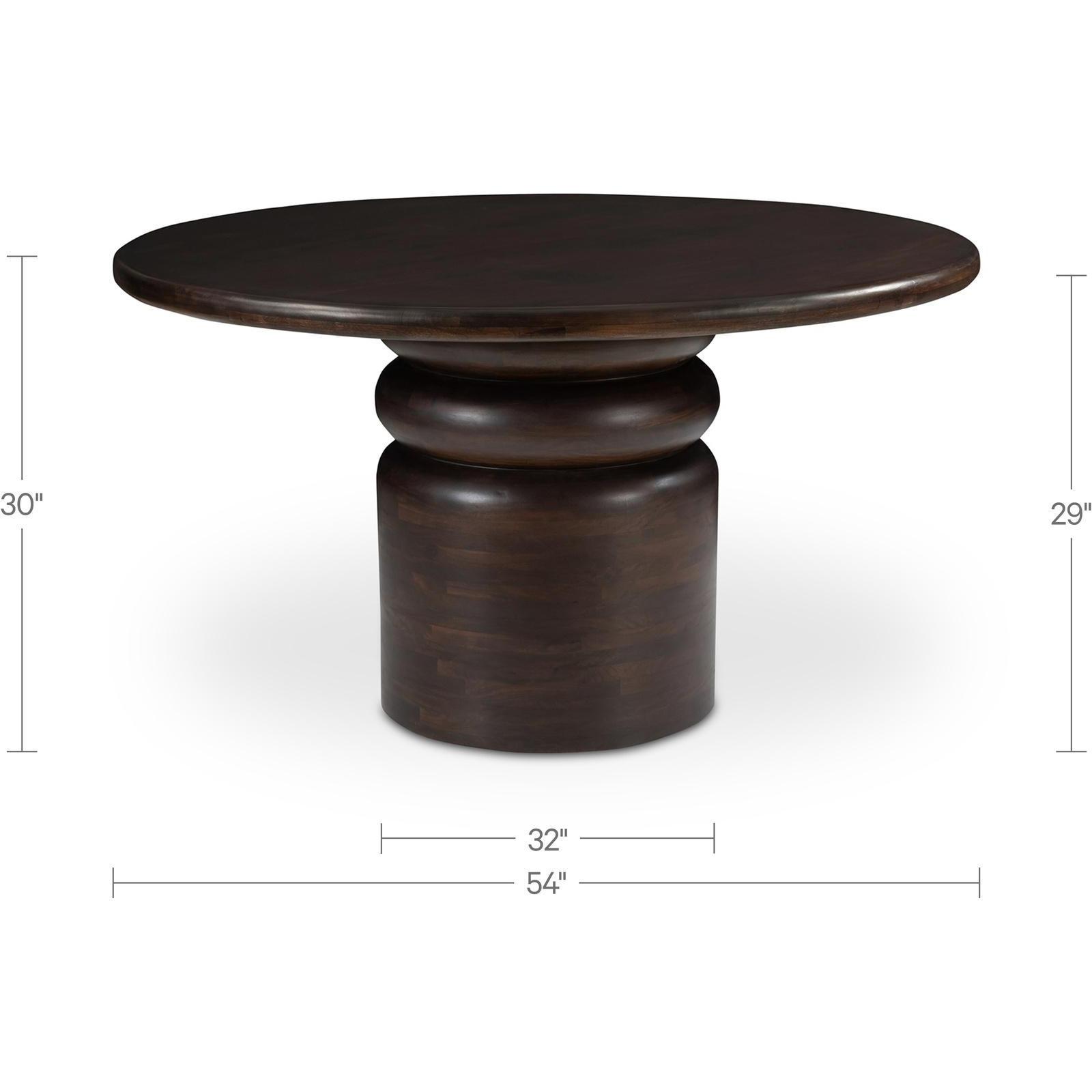 Maro Dining Table Brown 3 Maro Dining Table Brown - Image 3