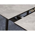 Fabian Dining Table - Dark Grey L-156 L 156 3