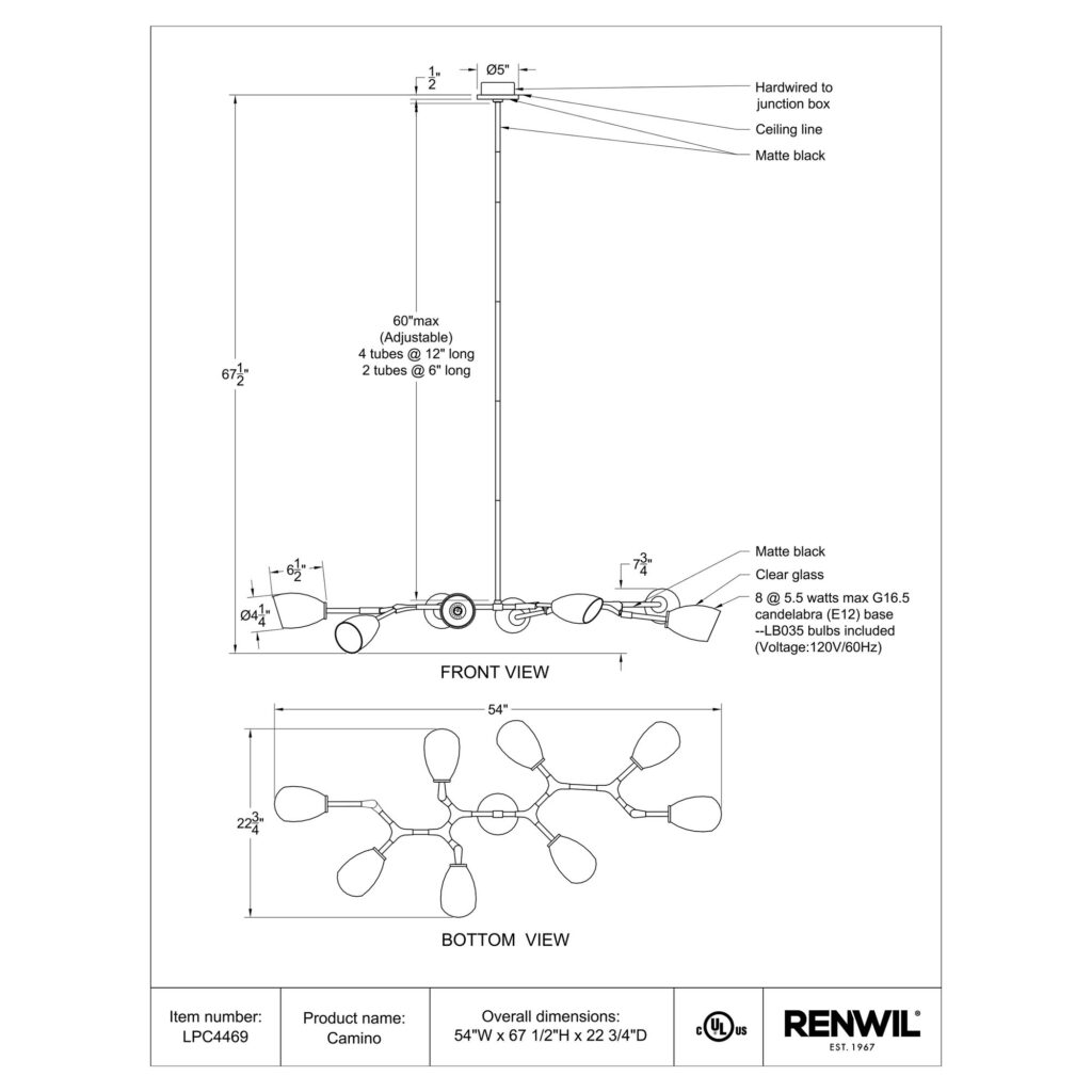 Camino Ceiling Fixture - Image 7