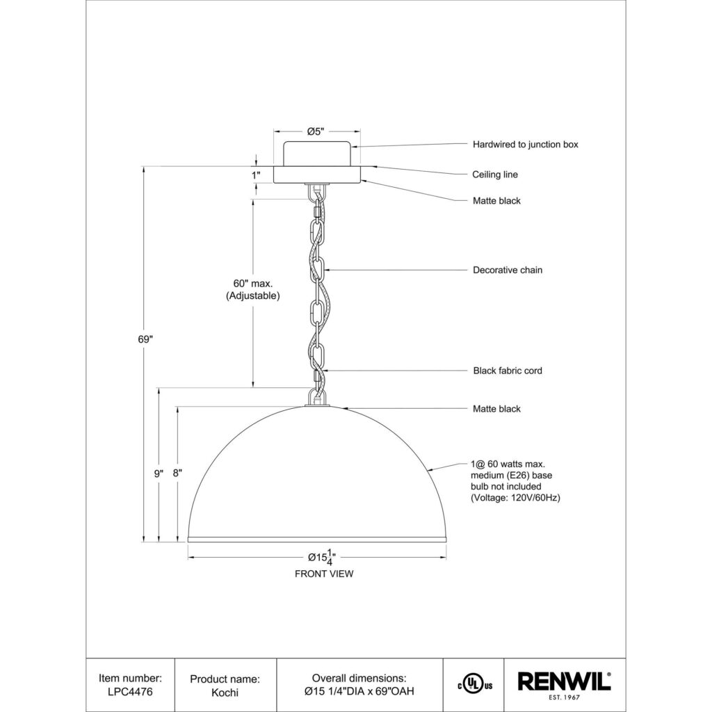 Kochi Ceiling Fixture - Image 7