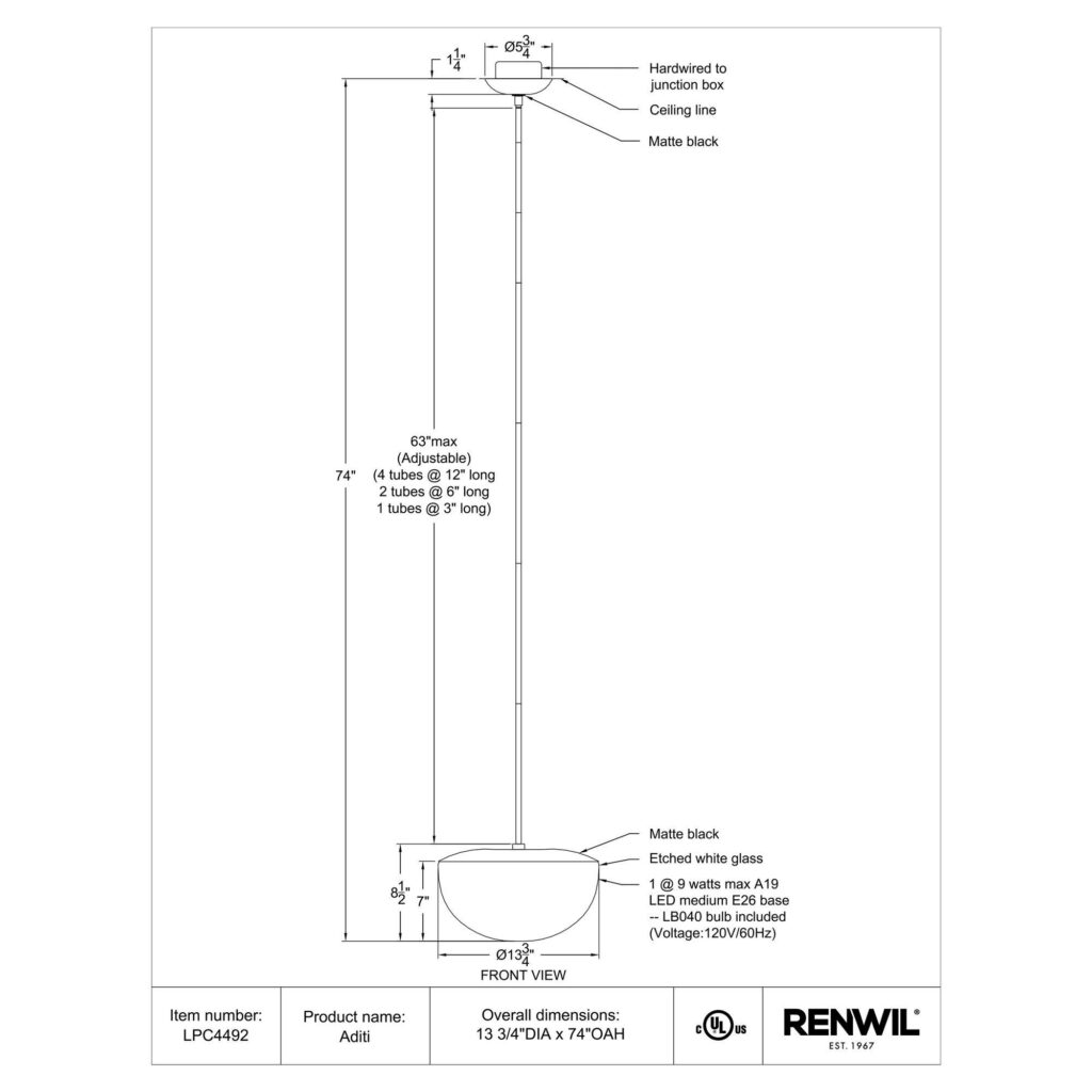 Aditi Ceiling Fixture - Image 7