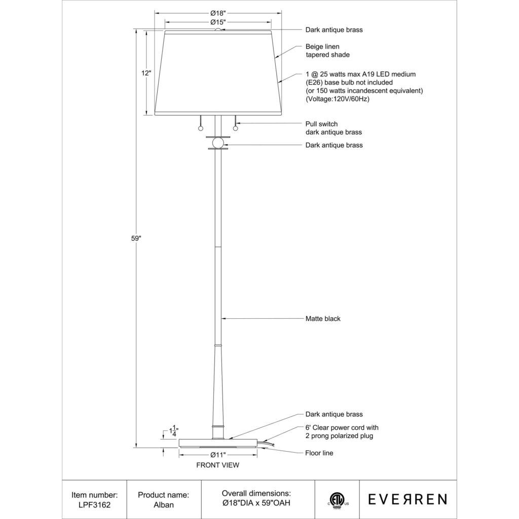 Alban Floor Lamp - Image 5