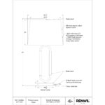 ALAYA Table Lamp LPT1221 LPT1221 6