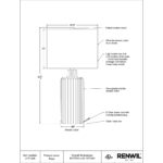 ROZA Table Lamp LPT1228 LPT1228 TECH