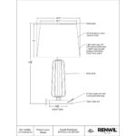 SHADIA Table Lamp (Set of 2) LPT1236-SET2 LPT1236 SET2 6