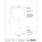 NABI Table Lamp (Set of 2) LPT1237-SET2 LPT1237 SET2 6