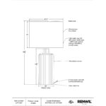 Anada Table Lamp LPT1257 LPT1257 4