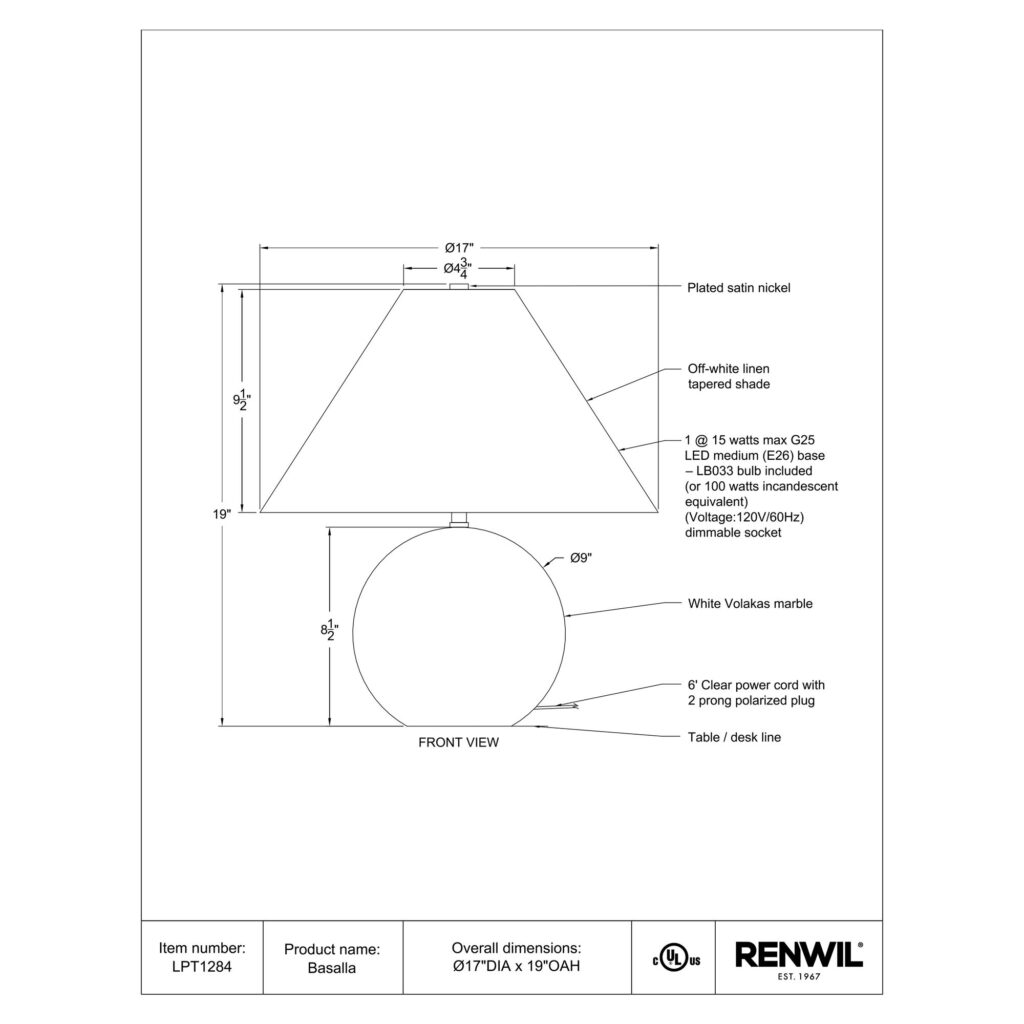 Basalla Table Lamp - Image 5