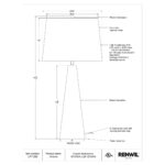 Almeria Table Lamp LPT1293 LPT1293 4
