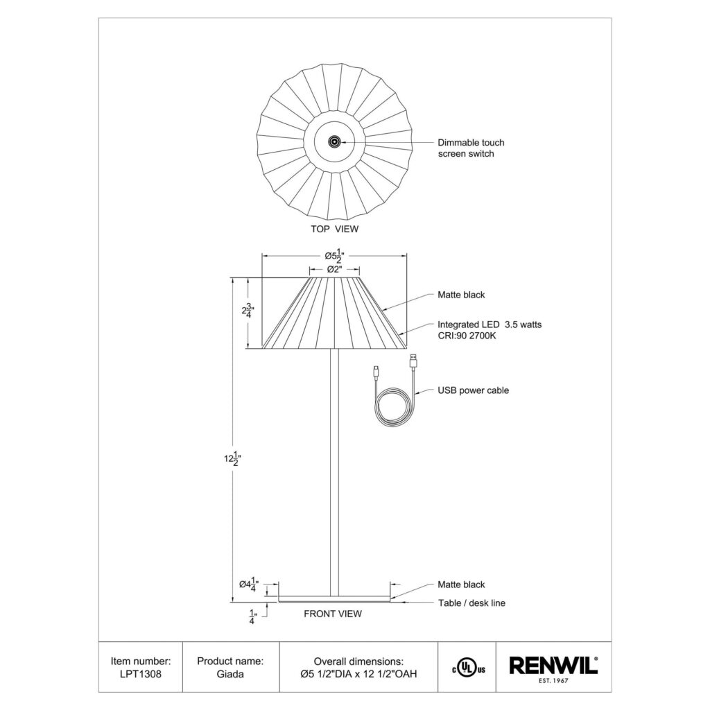 Giada Table Lamp - Image 5