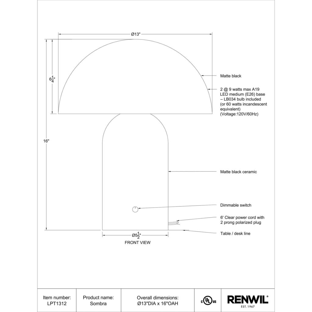 Sombra Table Lamp - Image 6