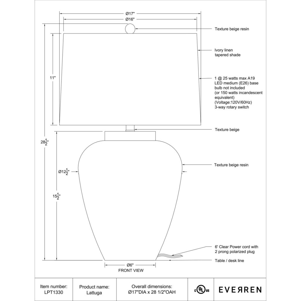 Lattuga Table Lamp - Image 4