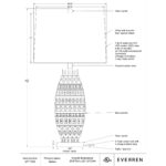 Spirea Table Lamp LPT1355 LPT1355 4 1