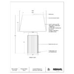 STILUS Table Lamp LPT1370 LPT1370 4