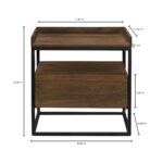 Vancouver Side Table LX-1025-03 LX 1025 03 70