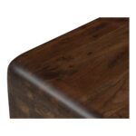 Eton Side Table Dark Brown LX-1076-20 LX 1076 20 Eton closeup shadsilo