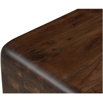 Eton Side Table Dark Brown LX-1076-20 LX 1076 20 Eton closeup shadsilo
