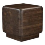 Eton Side Table Dark Brown LX-1076-20 LX 1076 20 Eton diagR back shadsilo