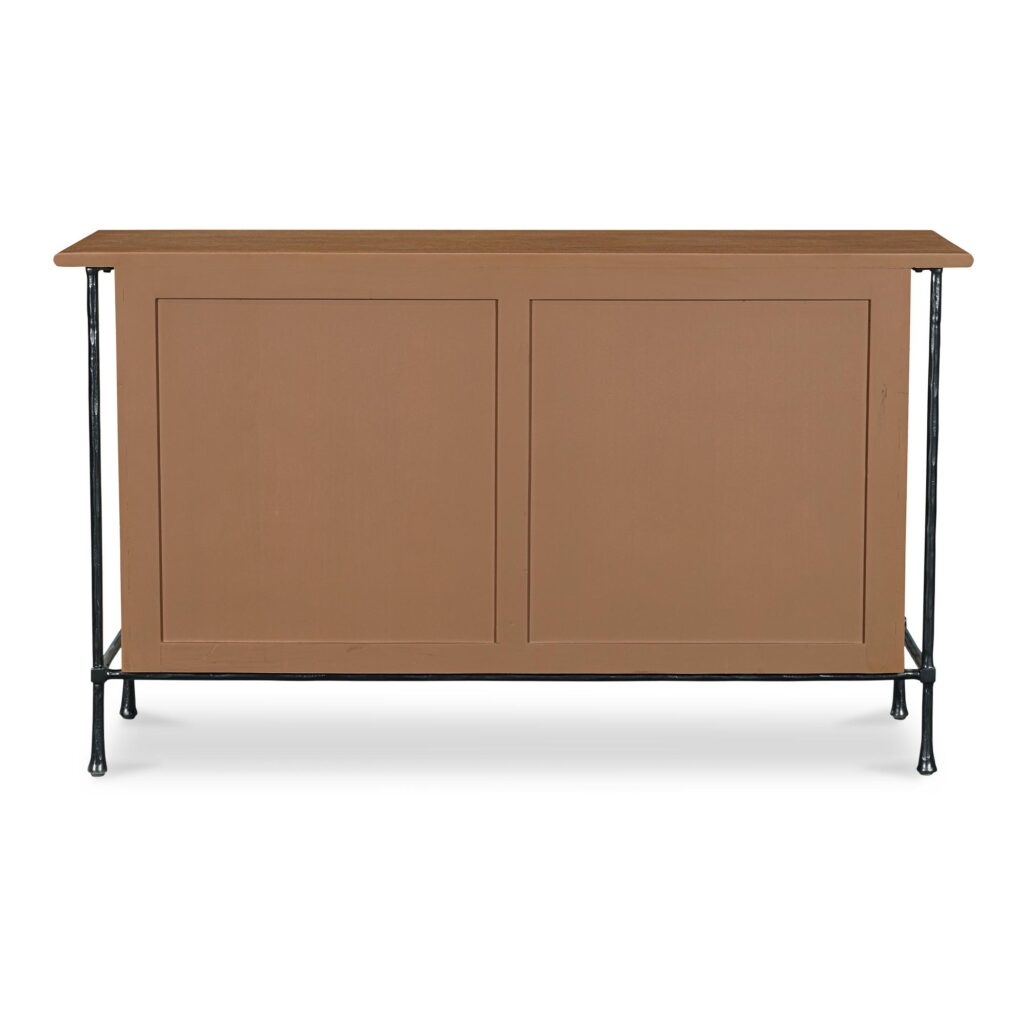 Rene 6 Drawer Dresser Brown - Image 4