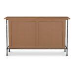 Rene 6 Drawer Dresser Brown LX-1078-03 LX 1078 03 Rene back shadsilo