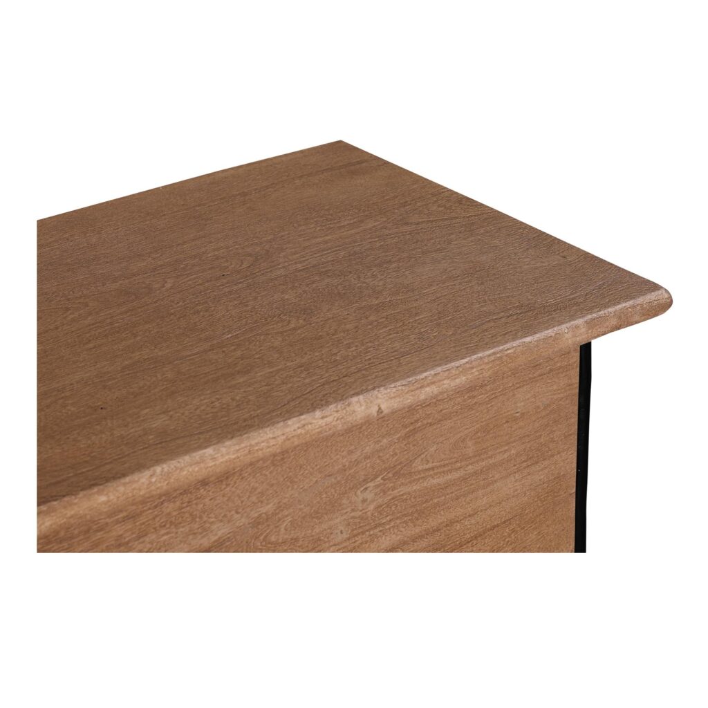Rene 6 Drawer Dresser Brown - Image 6