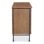 Rene 6 Drawer Dresser Brown LX-1078-03 LX 1078 03 Rene side right shadsilo