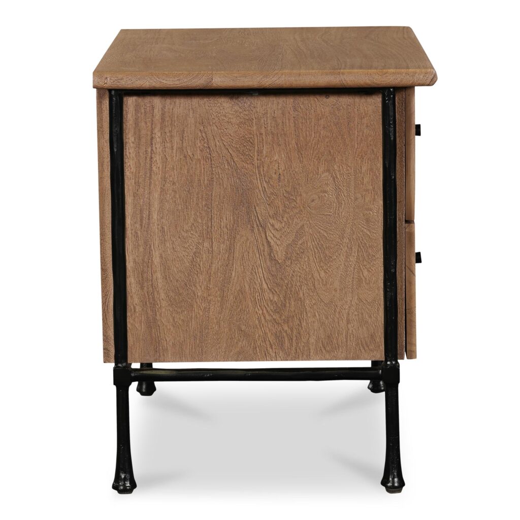 Rene Nightstand Brown - Image 3