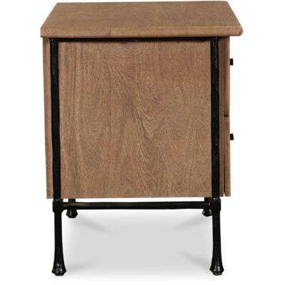 Rene Nightstand Brown LX-1079-03 LX 1079 03 Rene side right shadsilo