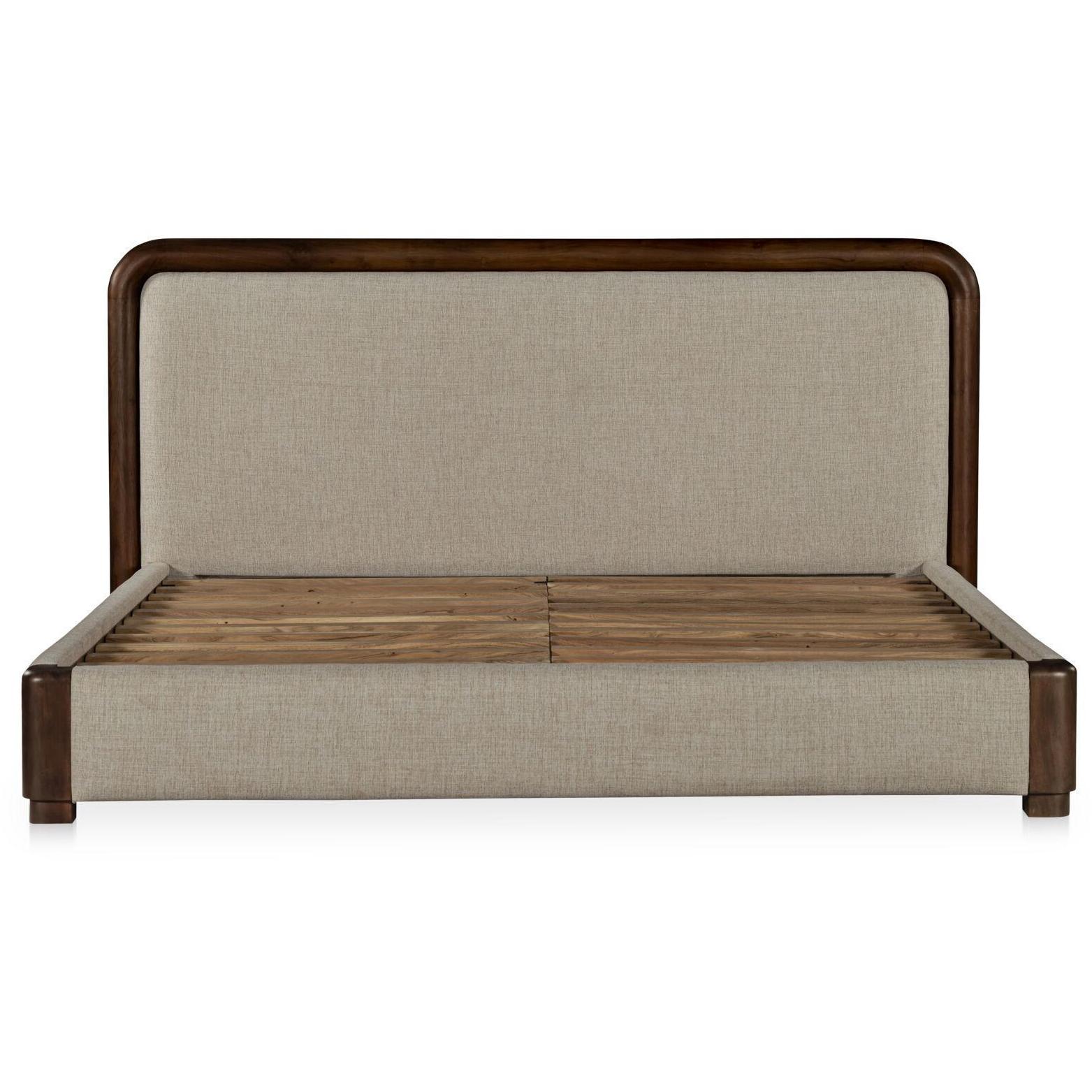 Bower Queen Bed Brown 4 Bower Queen Bed Brown - Image 4
