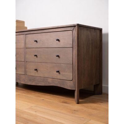 Mabel 6 Drawer Dresser Dark Brown LX-1086-20 LX 1086 20 11