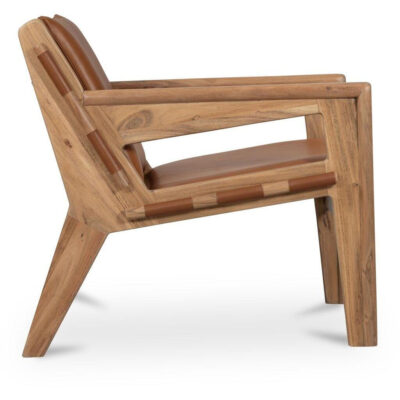 Baker Accent Chair Brown LX-1095-03 LX 1095 03 Baker side right shadsilo