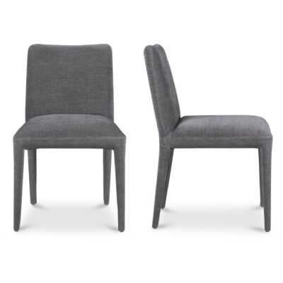 Calla Dining Chair Dark Grey-Set Of Two