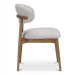 Ellie Dining Chair Oatmeal ME-1069-34 ME 1069 34 Ellie side right shadsilo