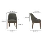 Edward Dining Chair Heather Green ME-1071-27 ME 1071 27 70