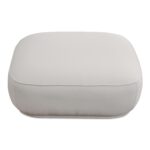 Marion Square Ottoman White MO-1001-18 MO 1001 18 Marion front top shadsilo