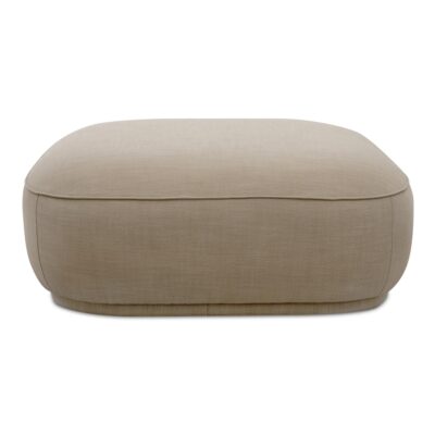 Marion Square Ottoman Beige