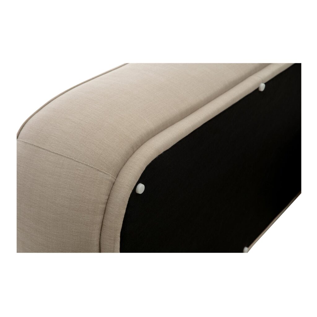 Marion Rectangular Ottoman Beige - Image 5