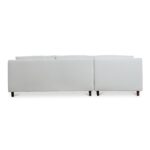 Hutton Left Sectional White MO-1005-05-L-0 MO 1005 05 L 0 Hutton back shadsilo